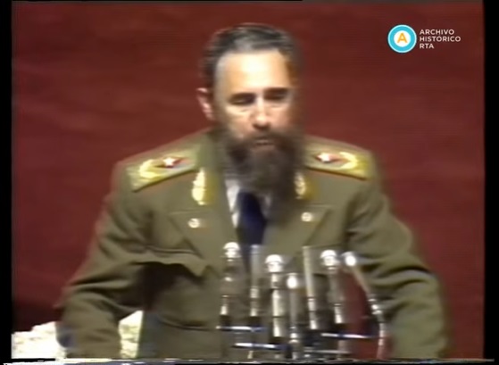 [VII Cumbre de los No Alineados: discurso de Fidel Castro] (incompleto)