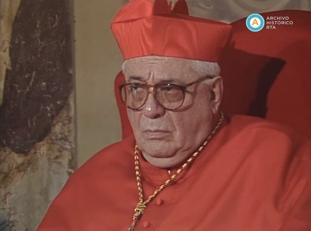 [Cadena nacional: recepción del cardenal Antonio Quarracino] (incompleto)