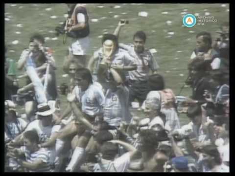 [Mundial FIFA México ’86: momentos finales de Argentina vs. Alemania] (incompleto)