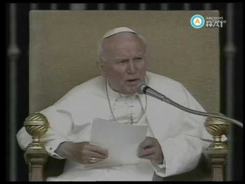 [El Coro Estable de Concordia canta en vivo para Juan Pablo II] (incompleto)