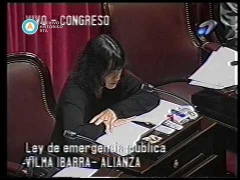 Ley de Emergencia Pública: matices en el bloque aliancista, 2002