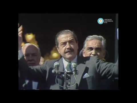 Alfonsín irá a Campo de Mayo a obtener la “rendición de los sediciosos”, 1987