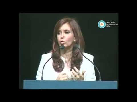 [Primer discurso de Cristina Kirchner como candidata presidencial]