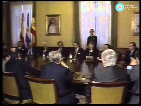 Alfonsín en España: reunión en el Parlamento, 1984 (IV)