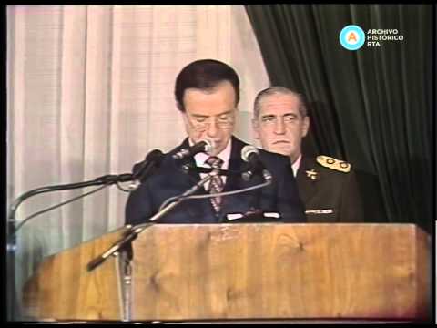 Menem y las Fuerzas Armadas, cena de camaradería, 1995