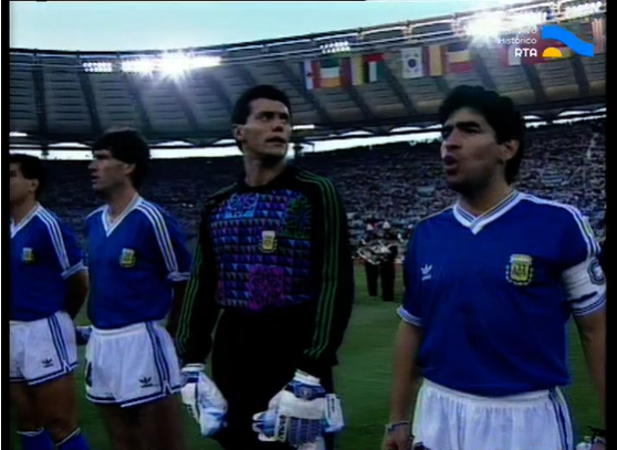[Mundial FIFA Italia ’90: final entre Argentina y Alemania]