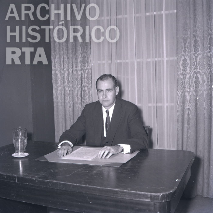 Serie: Ministro de Economía, Dr. Alemann, Agosto 1961
